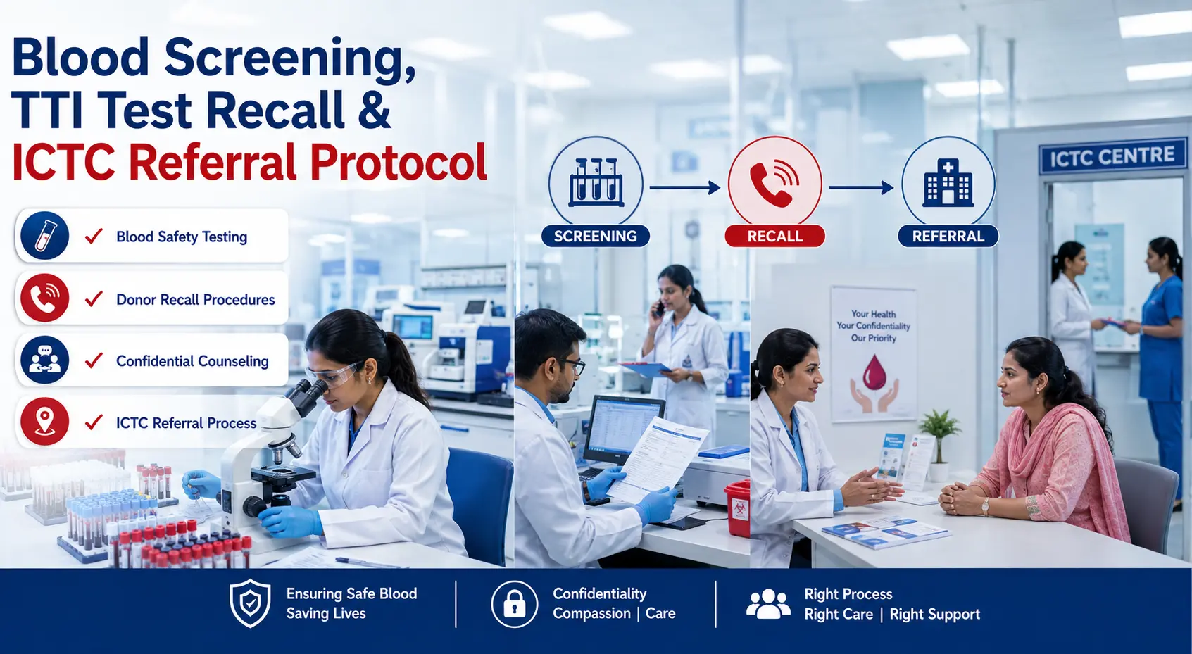 Blood Screening and TTI Test Recall Protocol