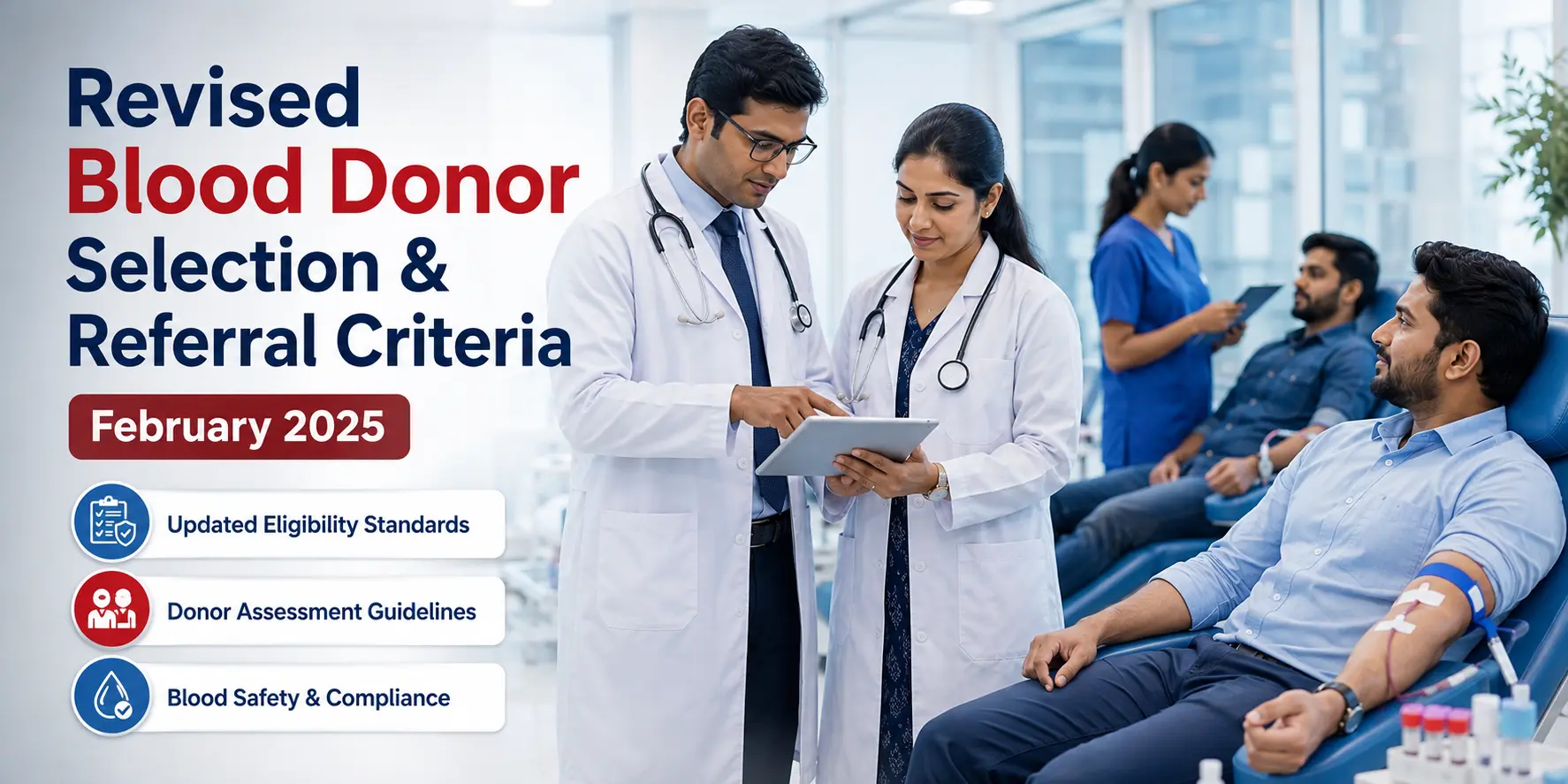 Revised Blood Donor Guidelines India 2025