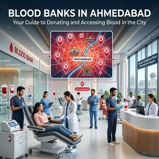 Blood Banks in Ahmedabad Complete List and Contact Numbers